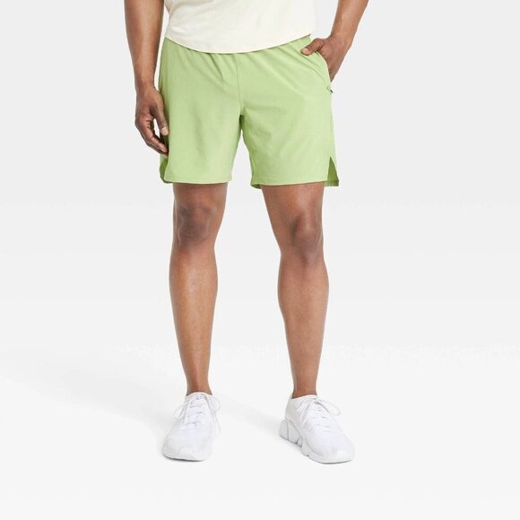 all in motion Other - XL - Mens Unlined Run Shorts 7" - All in Motion - Arch Green
